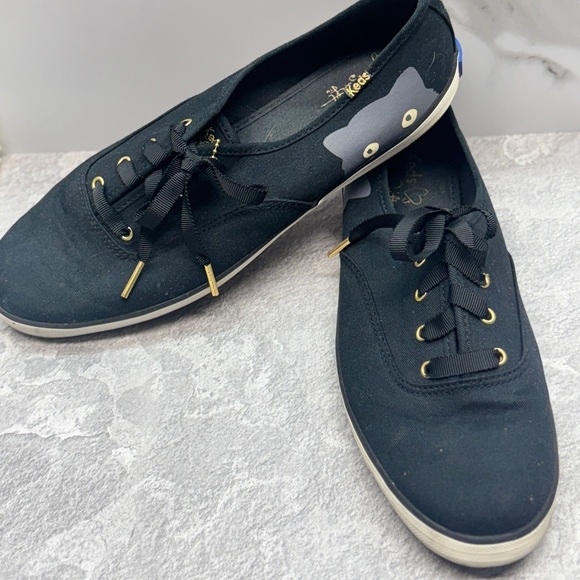 Keds Taylor Swift Sneaky Cat Sneakers Size 10 like new - Picture 1 of 8
